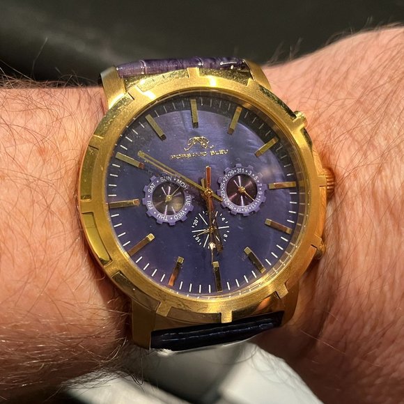 Porsamo Bleu Mother of Pearl Mens Watch